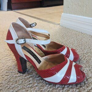 Women’s dance shoes by Arika Nerguiz (slightly used)